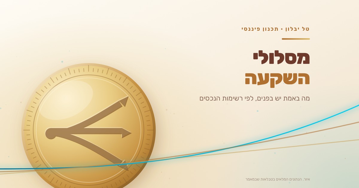 מסלולי השקעה: כל מה שרציתם לדעת, לפי רשימות הנכסים